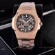 Faux Patek Philippe Nautilus Skeleton Dial Rose Gold Watches (5)_th.jpg